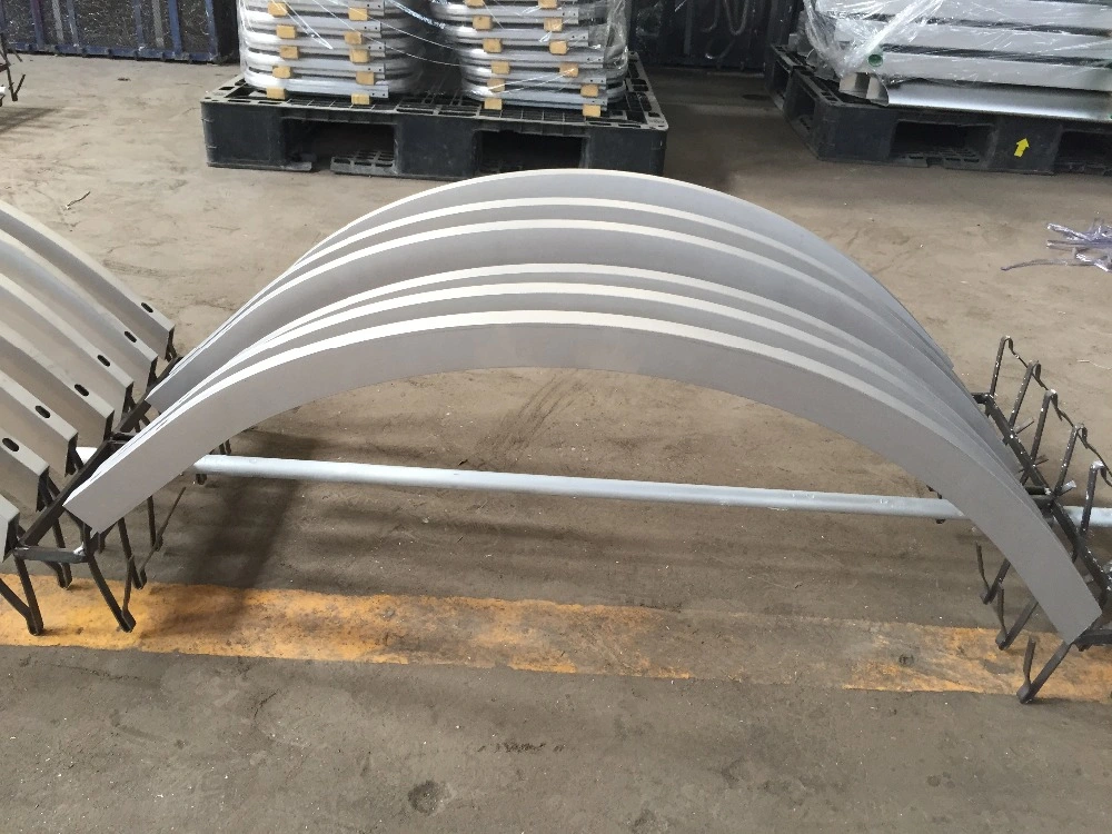 Factory Custom Aluminium Curved Extrusion Profile Aluminum Bending