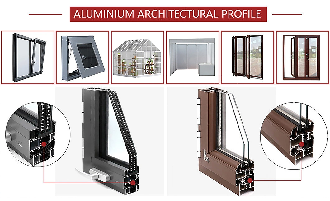 6061alloy Industry Aluminum for Bending Tube Rail