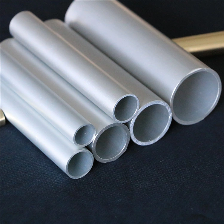 China Custom Profile Aluminum Extrusion Round/Square/Oval Extruded Tube/Tubing/Pipe/Piping