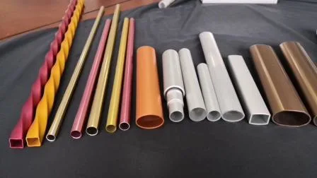 La Chine a personnalisé la fabrication de profils d'extrusion d'aluminium rond/carré/ovale extrudé tube/tube/tuyau/tuyauterie