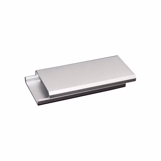 Boîte de jonction à trou ouvert, boîtier en aluminium extrudé anodisé