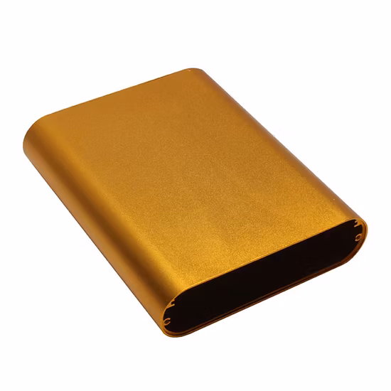 Boîte de jonction électronique avec boîtier en aluminium extrudé